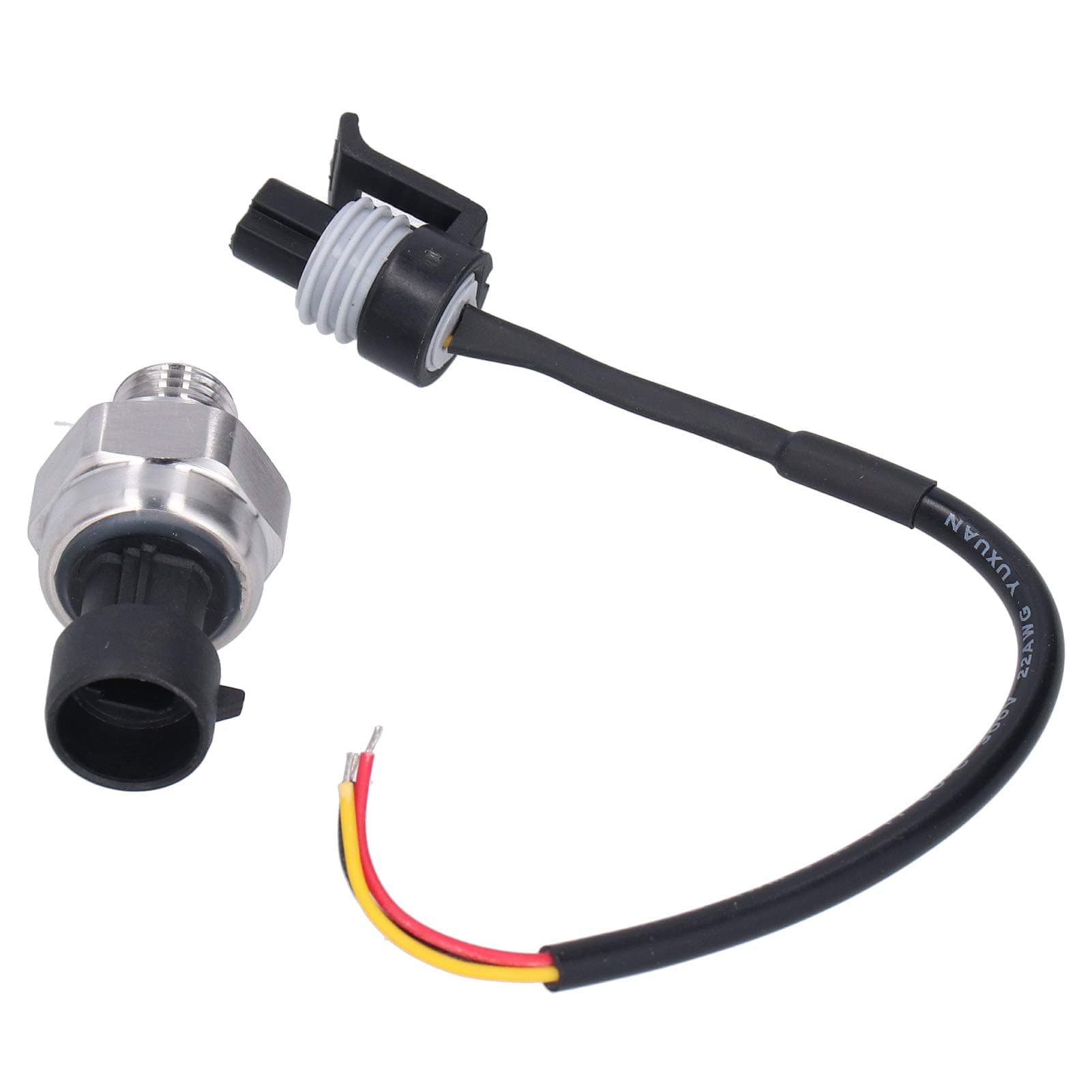 Pressure Sensor G1/4in Pressure Sensor Transmitter Transducer Air for Water Oil Pressure Sensing