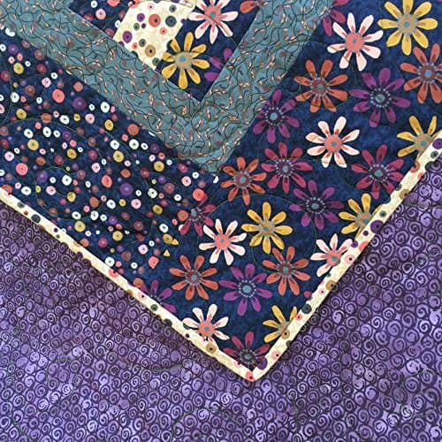 Daisies and Dots Twin Bed Quilt Blanket Bedding
