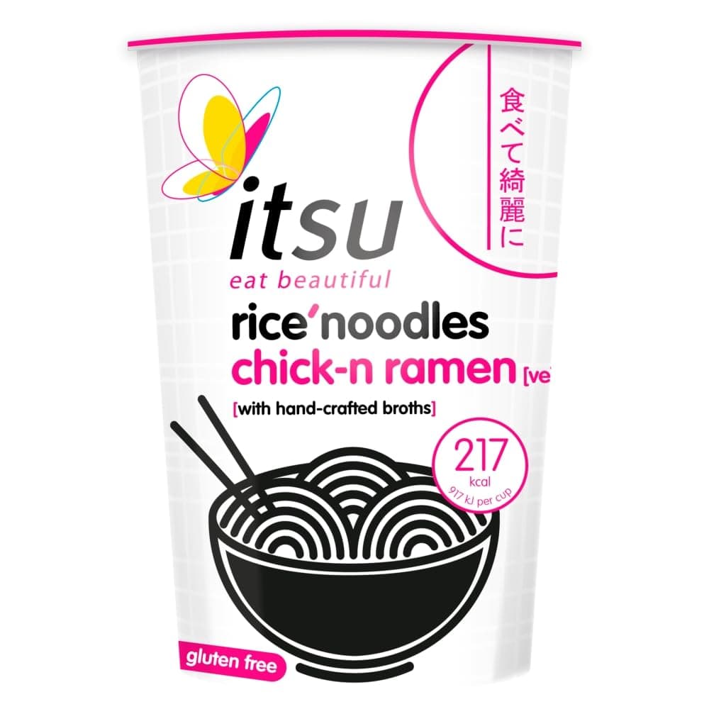 Itsu Chick-N Ramen Rice Noodles 64g