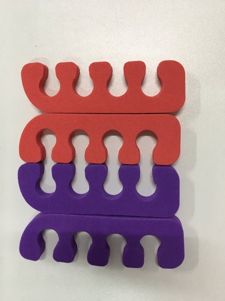 Tzou Toe Separator Pedicure 100 Pack Salon Use