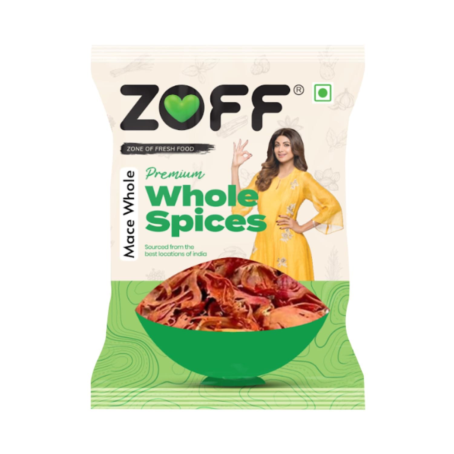 Zoff Mace Whole| Javitri,25 Gram