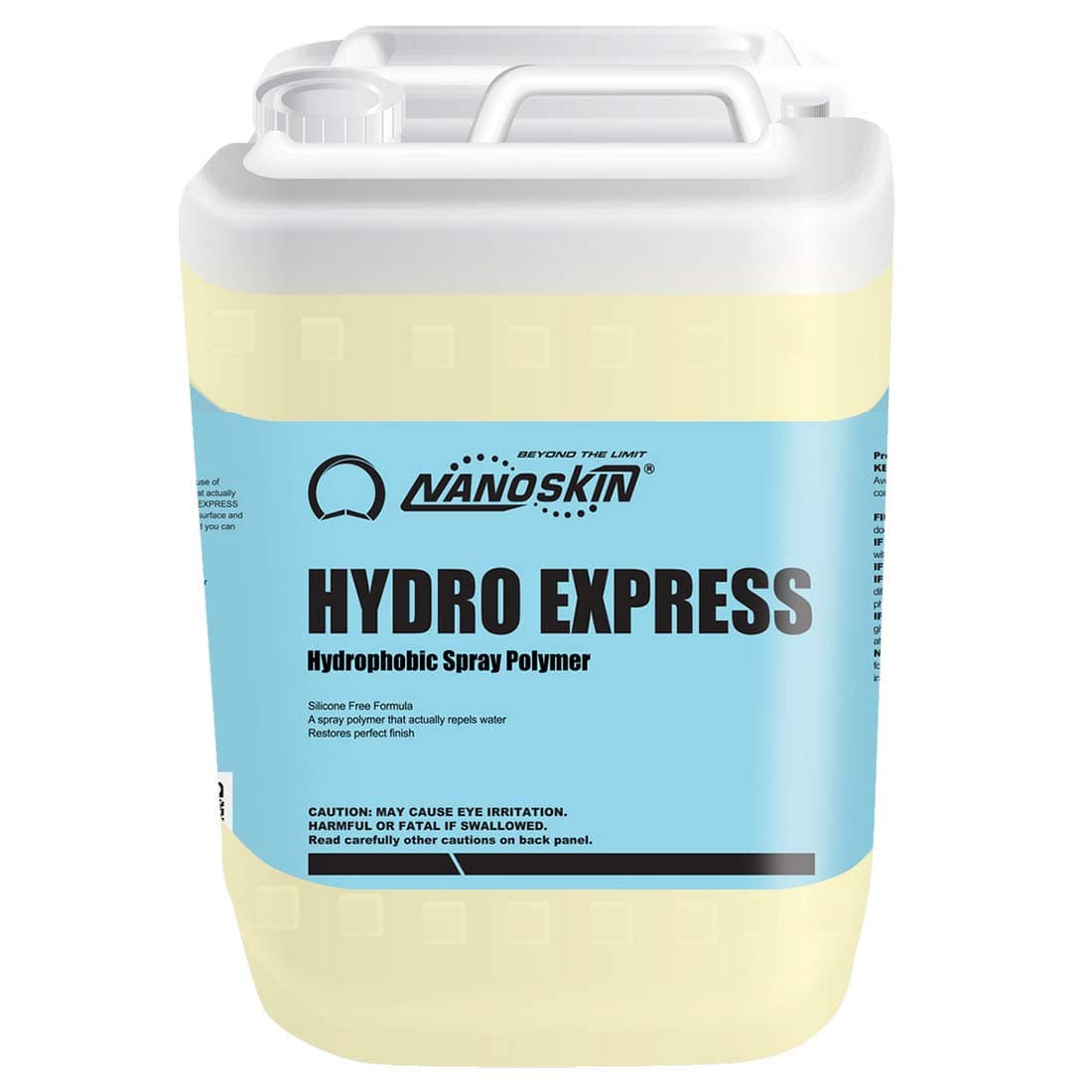 Nanoskin HYDRO EXPRESS Hydrophobic Spray Polymer 5 Gallon - Advanced Formula for Vehicle Protection, Long-Lasting Gloss, Enhanced Shine, Professional and Peerless Performance in all Weather Conditions