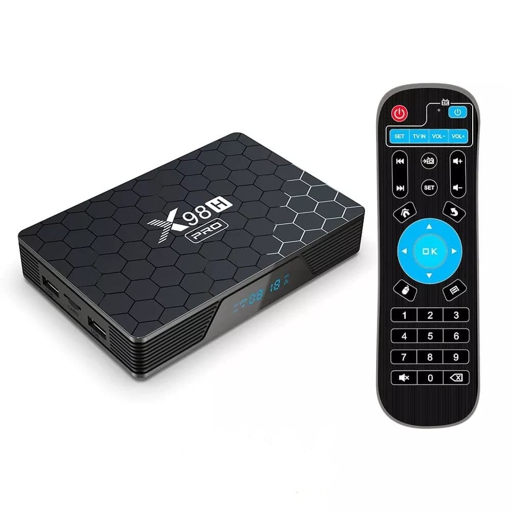 Android 12.0 Smart TV Box 4GB RAM 64GB ROM Allwinner H618 Quad-Core Mali-G31 MP2 GPU with 2.4/5.0Ghz WIFI BT5.0 10/100M Ethernet, Support 4K /3D /1080P /HDMI 2.0/ H.265 Set Top