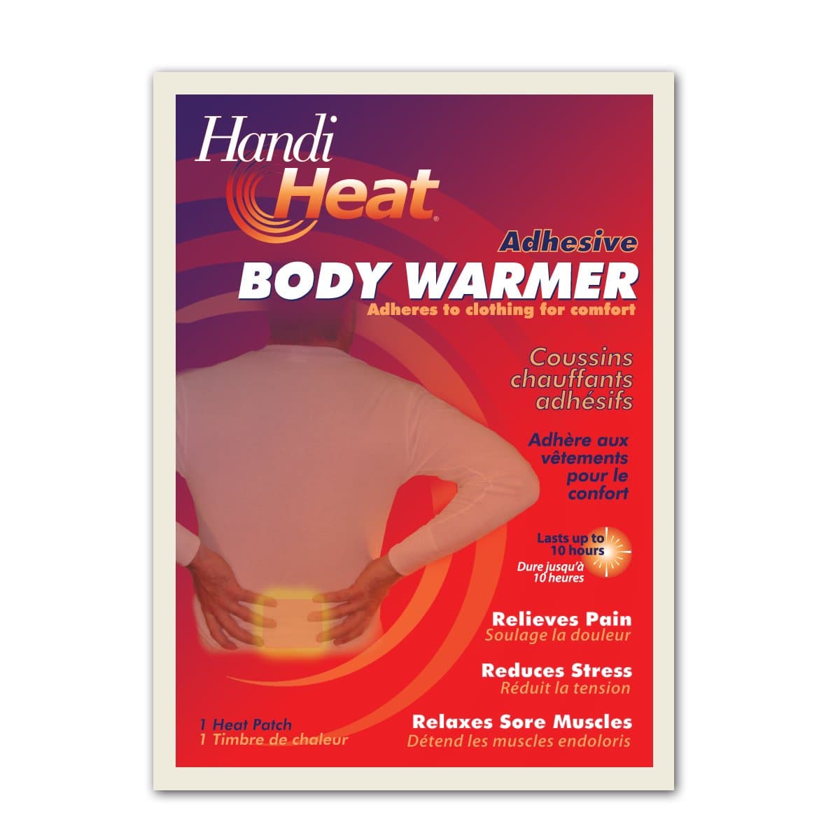 Handi Heat Adhesive Body Warmer, 30-Count