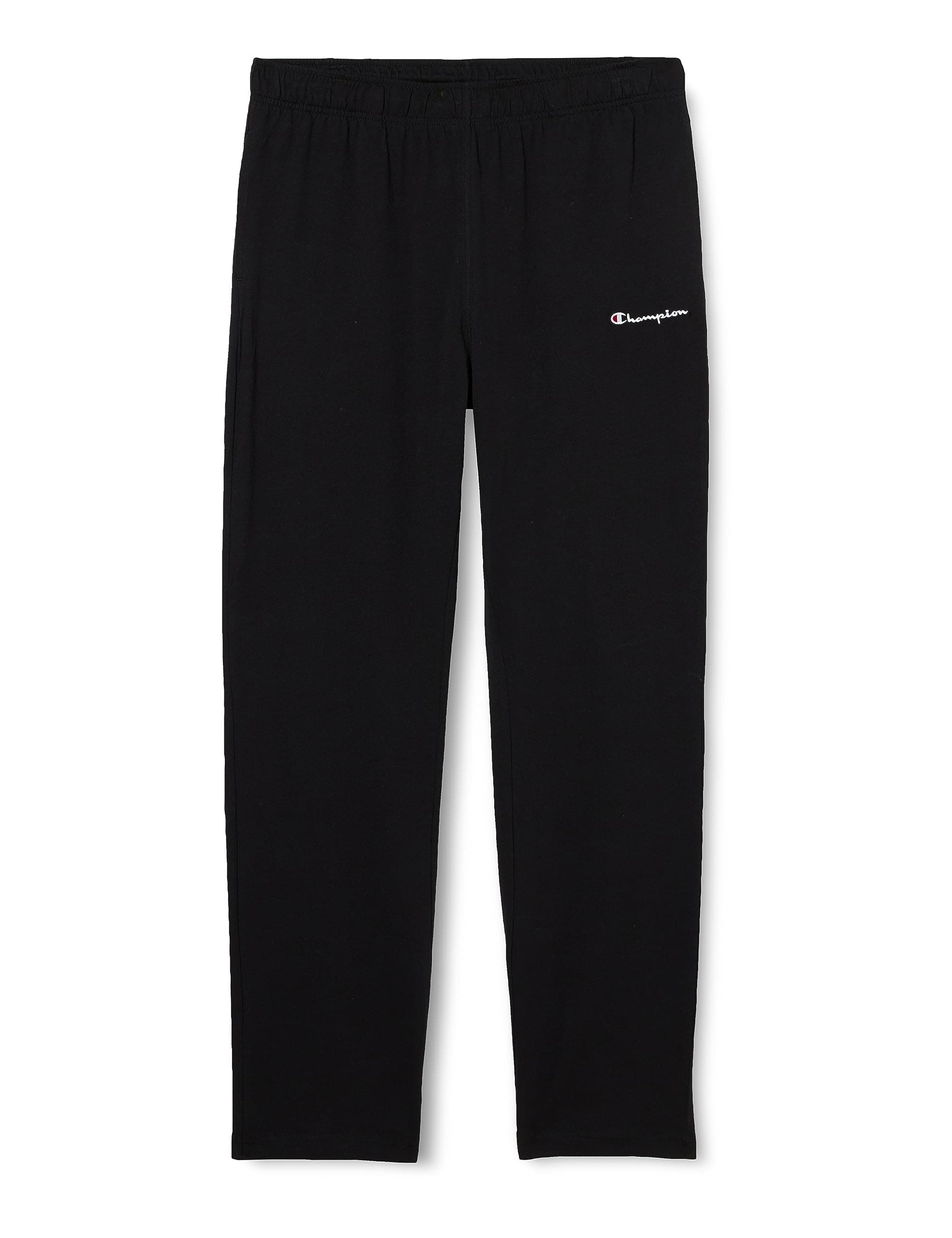 ChampionMen's Legacy Authentic Pants-Script Logo Pro-Jersey Straight Hem Sweatpants