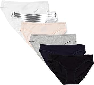 Women's Multi Pack Bikini Panties Cotton
