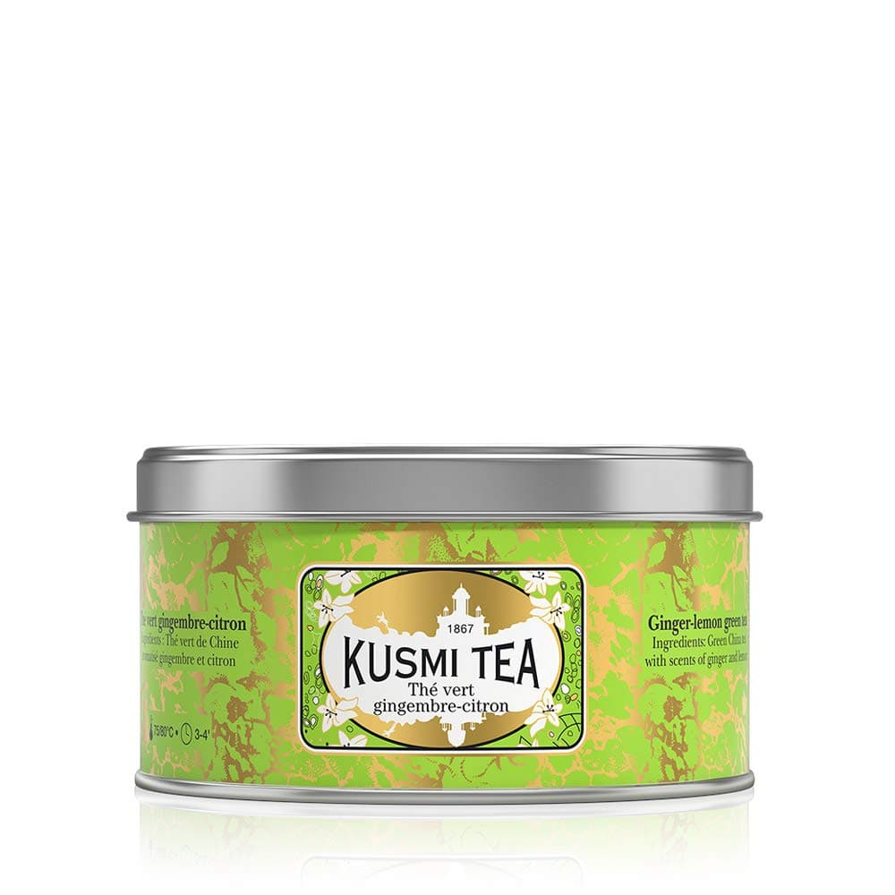 KUSMI TEAGinger and lemon-flavored green tea