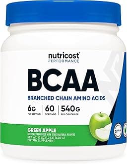 NutricostBcaa Powder 60 Serv Green Apple