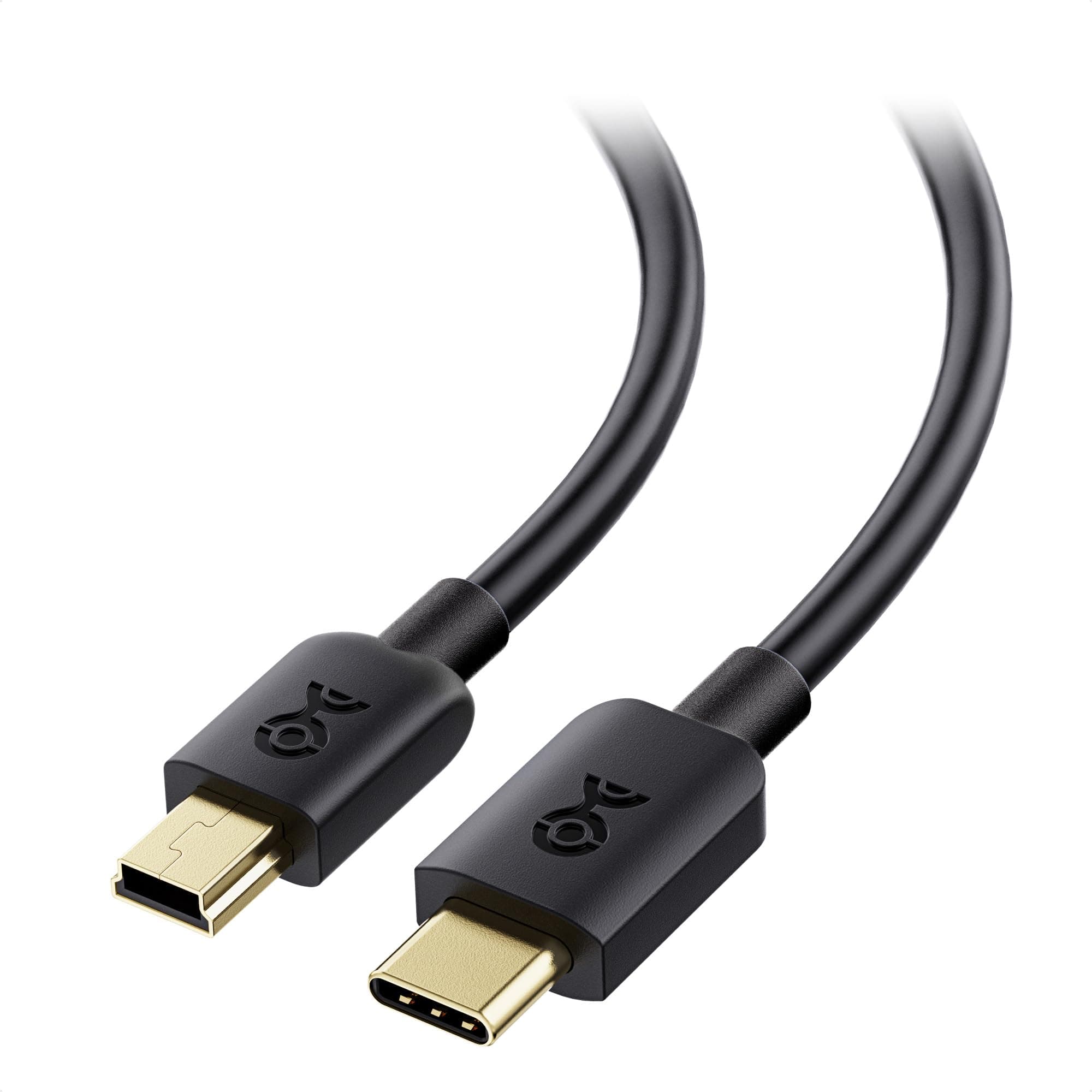 Cable Matters USB 2.0 Type C (USB-C) to Mini B (Mini USB) Cable 6 Feet 201004-BLK-2m