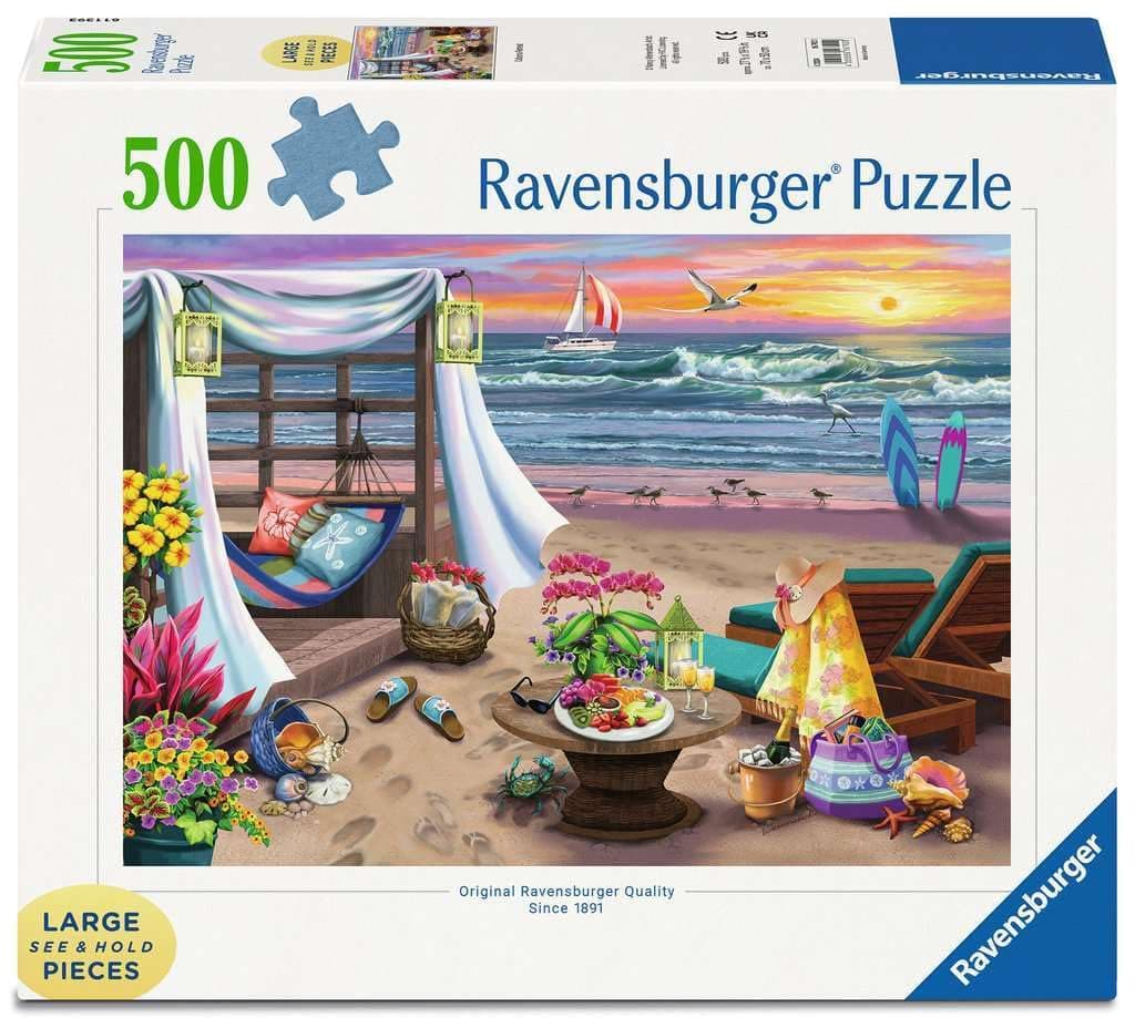 Ravensburger 16792 Strandavond Legepuzzle, Multicolor