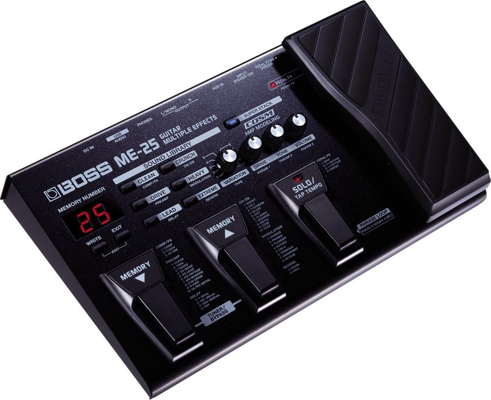 Boss ME25 Guitar Multi-Effects Pedal