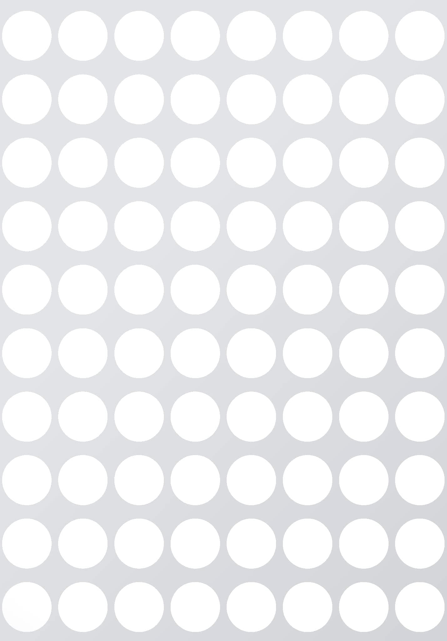 Royal Green (13MM) Blank Colour Coding Labels 1.3 CM White Dot Stickers 1200 Pack