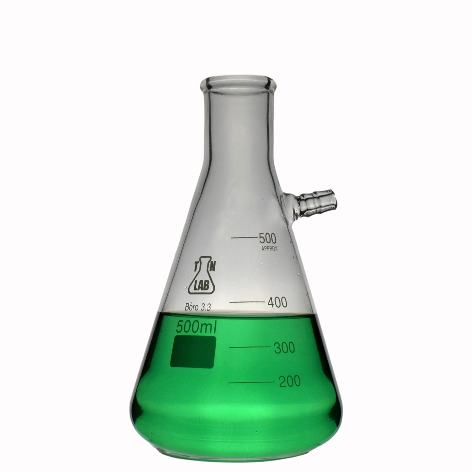 TN Lab Filter Flask Borosilicate Glass Vacuum Flask 500ml