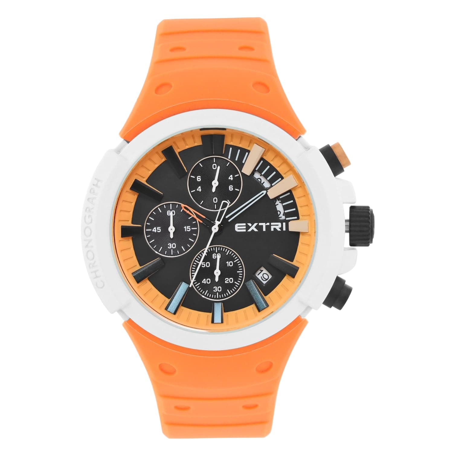 ExtriAnalog Black Dial Men's Watch-X6058-G