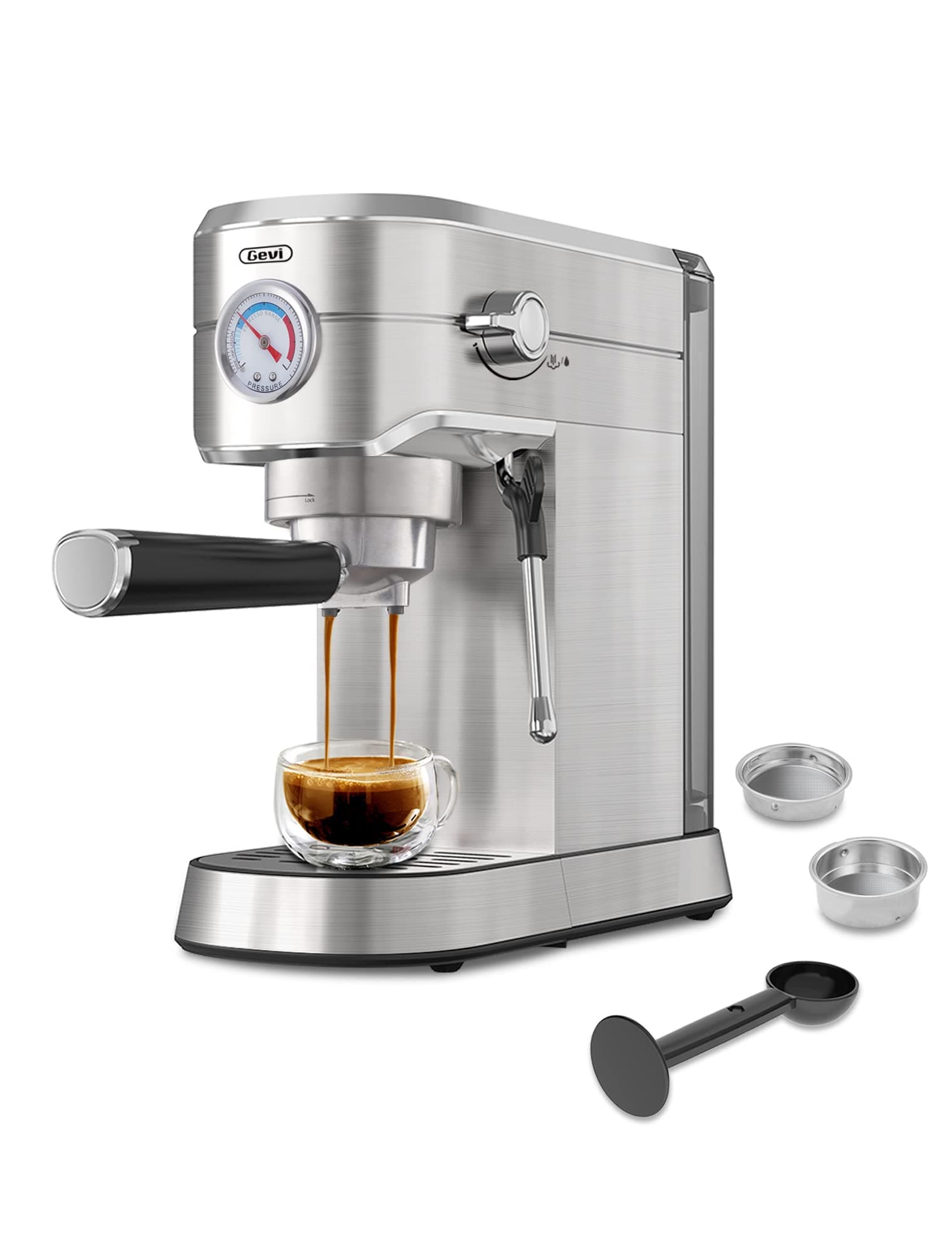 4" Brush Cleaner with Drying Rack