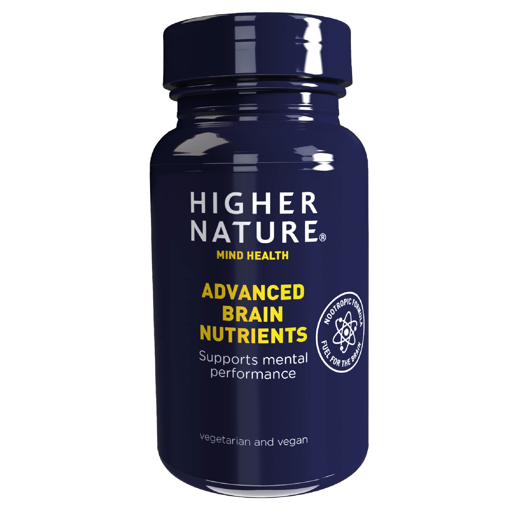 Higher Nature Advanced Brain Nutrients Pack of 180