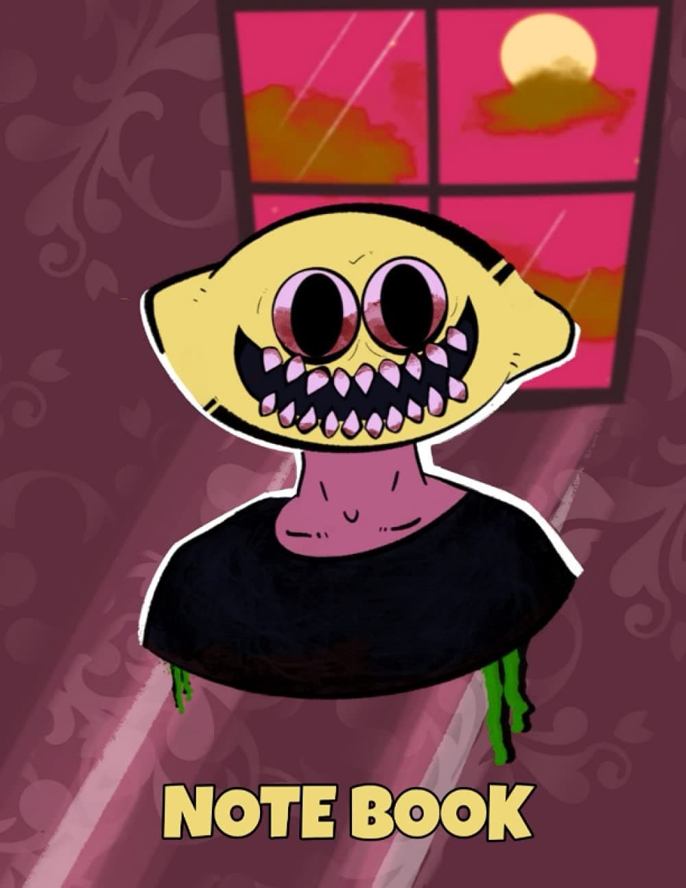 Lemon Demon Notebook: Lemon Demon Notebook - Lemon Demon Friday Night Funkin - Lemon Demon Journal - Lemon Demon Fnf - Fnf notebook - Lemon Demon - ... Mod - Fnf Lemon Demon - Fnf 8.5 x 11 inches