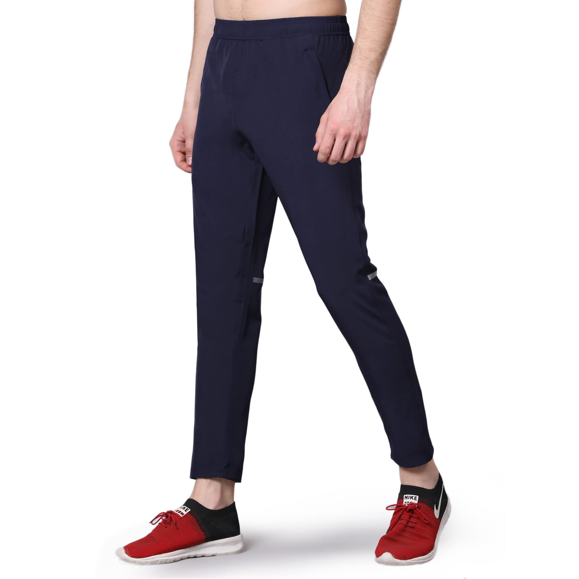 DpassionRegular fit Running Track Pants for Men with Side Zipper Pocket | Lowers for Boys |Sports Track Pant for Men