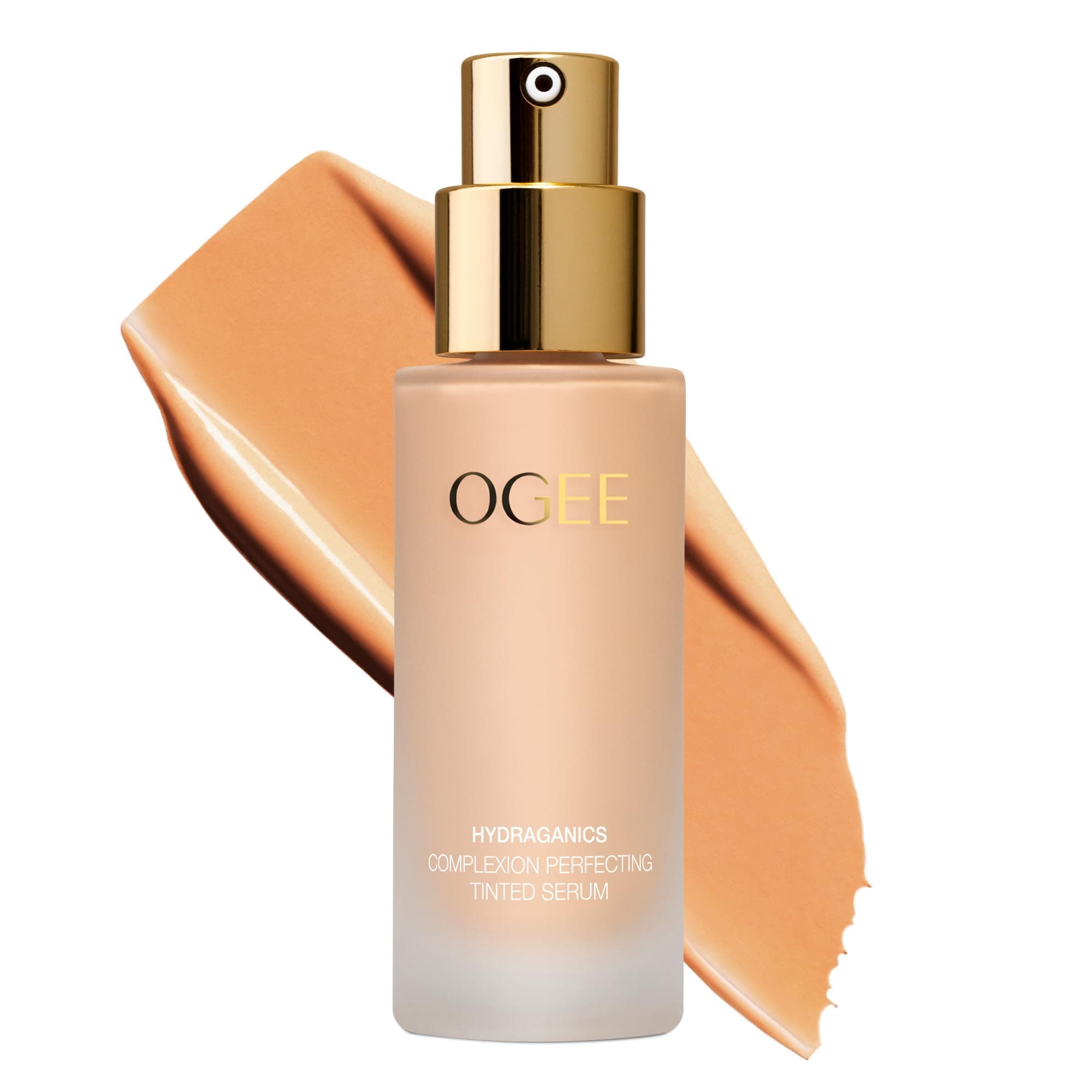 Ogee Complexion Perfecting Liquid Foundation - Lightweight Tinted Moisturizer For Face (Linden 1.25N - Light Beige, Neutral Undertone) - with Vitamin C & Jojoba Oil - Certified Organic & Made in USA