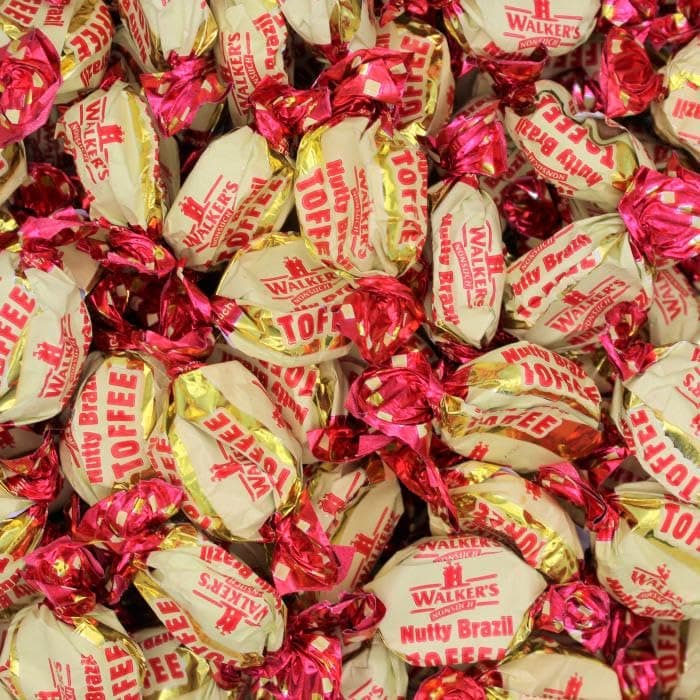 Nutty Brazil Toffees 2.5kg Bulk Bag