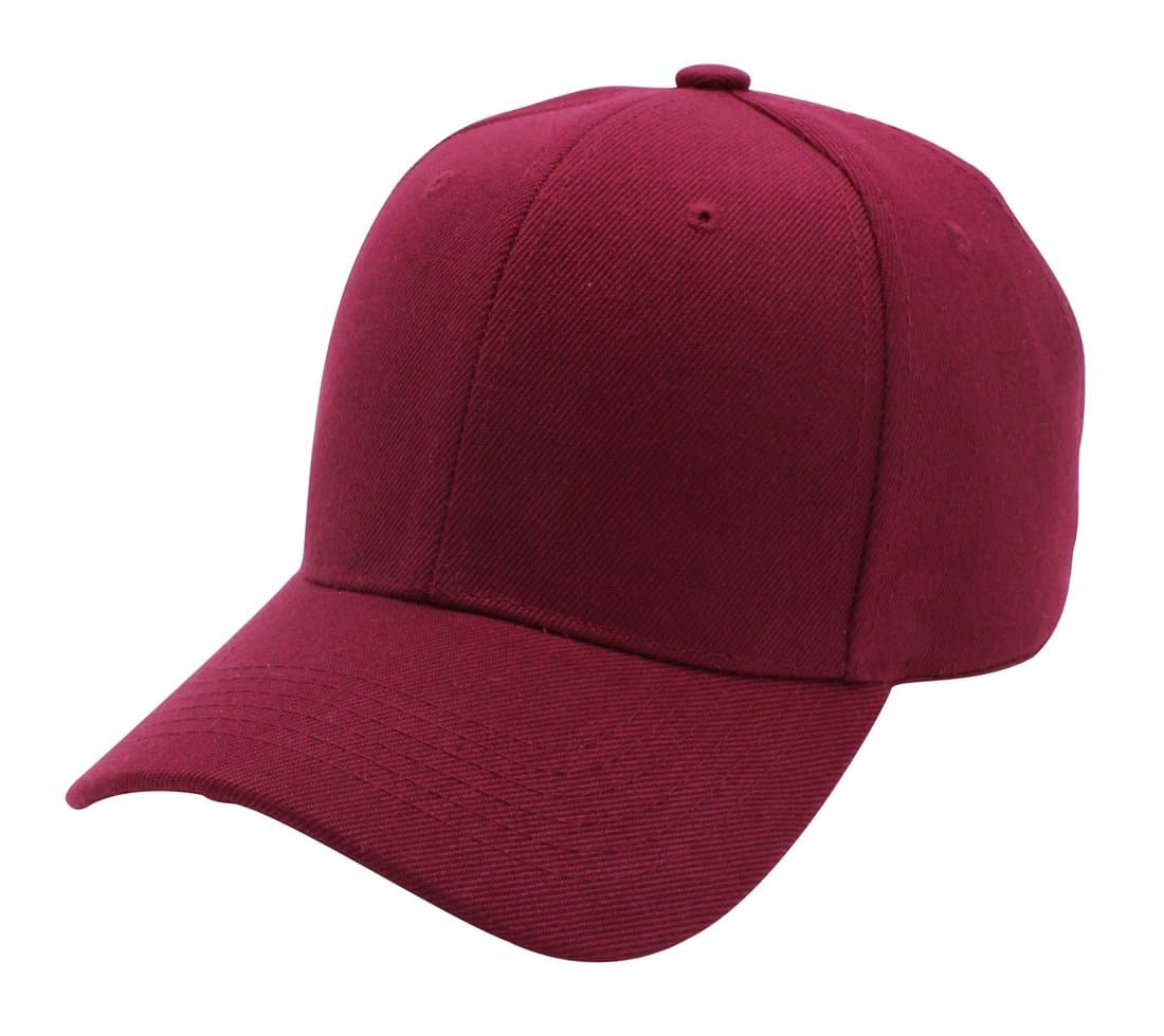 Baseball Cap Men Women - Classic Adjustable Plain Hat