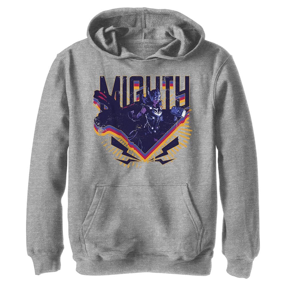 MarvelKids Thor: Love & Thunder Mighty Triangle Badge Youth Pullover Hoodie