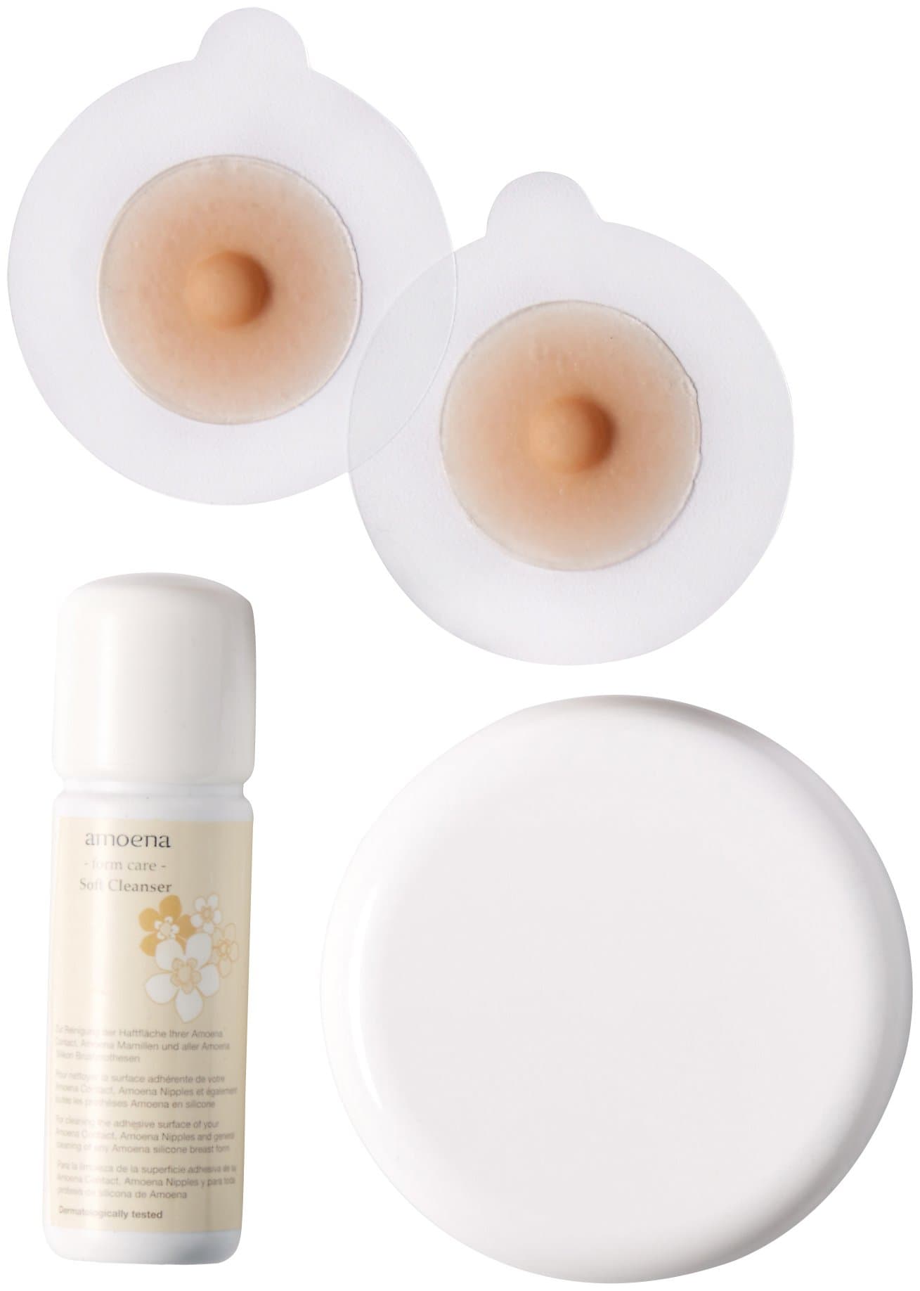 Amoena Women's Nipples Set Ivory