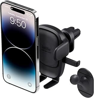 iOttie Easy One Touch 6 Air Vent Car Phone Mount - Universal Cell Phone Holder for iPhone, Google, Samsung, Moto, Huawei, Nokia, LG, and All Other Smartphones