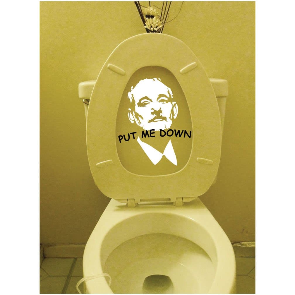 By Decorainbow-bill murray put me down. Home Decoration wall window computer car bumper decal sticker
