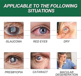 Seurico Presbyopia Eye Drops,Optivipro Presbyopia Eye Drops,Optivipro Eye Drops,Presbyopia Recovery Treatment Eye Drops,Presbyopia Vision Recovery Eye Drops,Brightening Eye Drops for Dry Eye (3 Pcs)