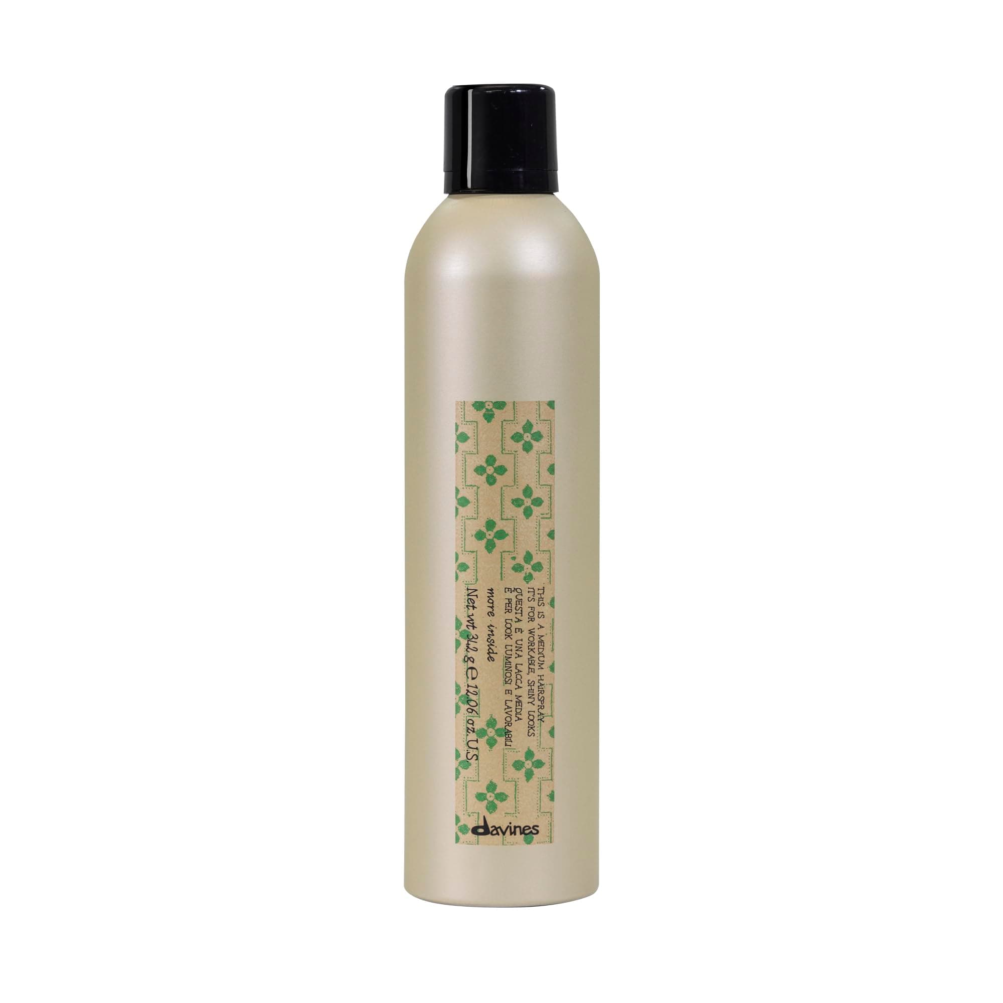 This Is A Medium Hair Spray, Medium Hold Flexible Finish - Fine Mist for Brushable Hold & Natural Movement - Humidity Resistant, 13.53 Fl Oz