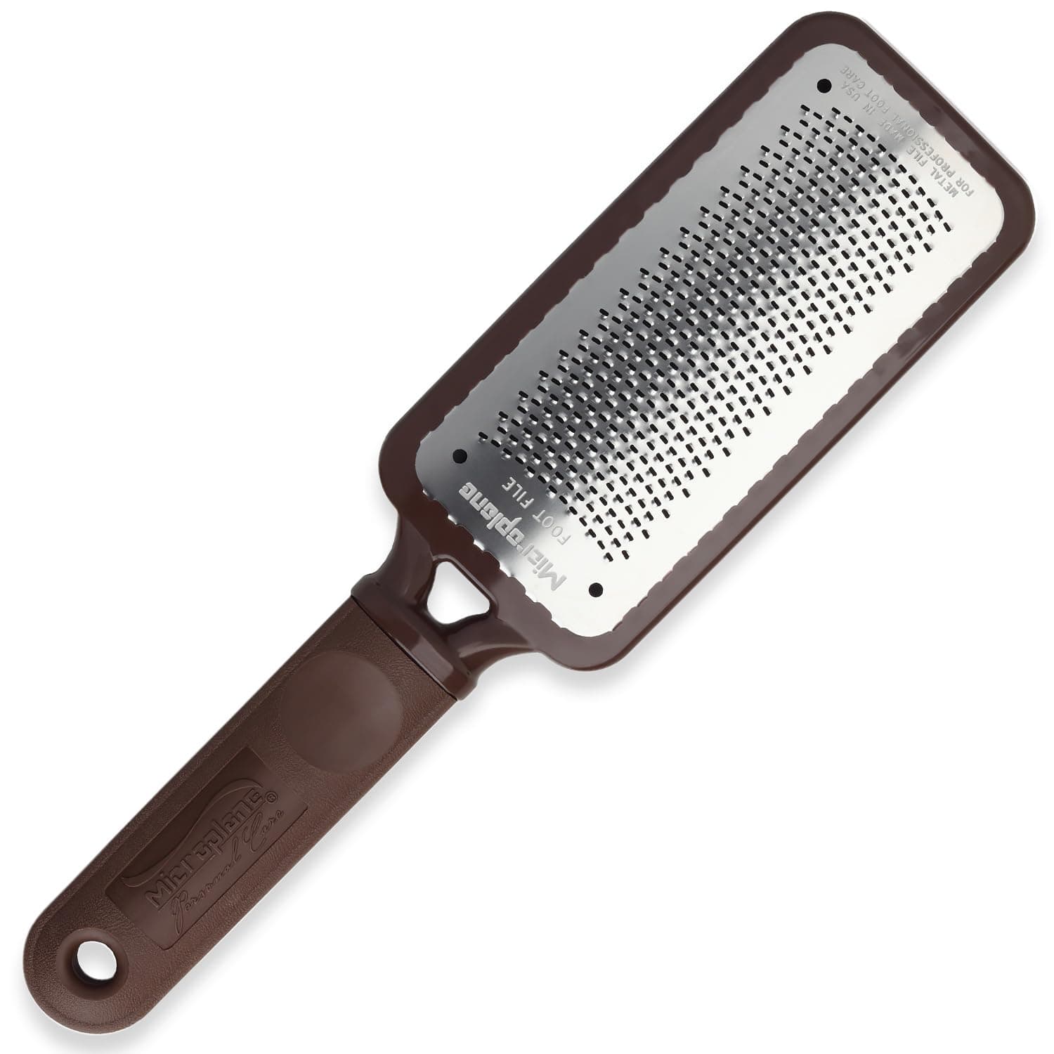 Microplane Colossal Pedicure Rasp Foot File - Brown