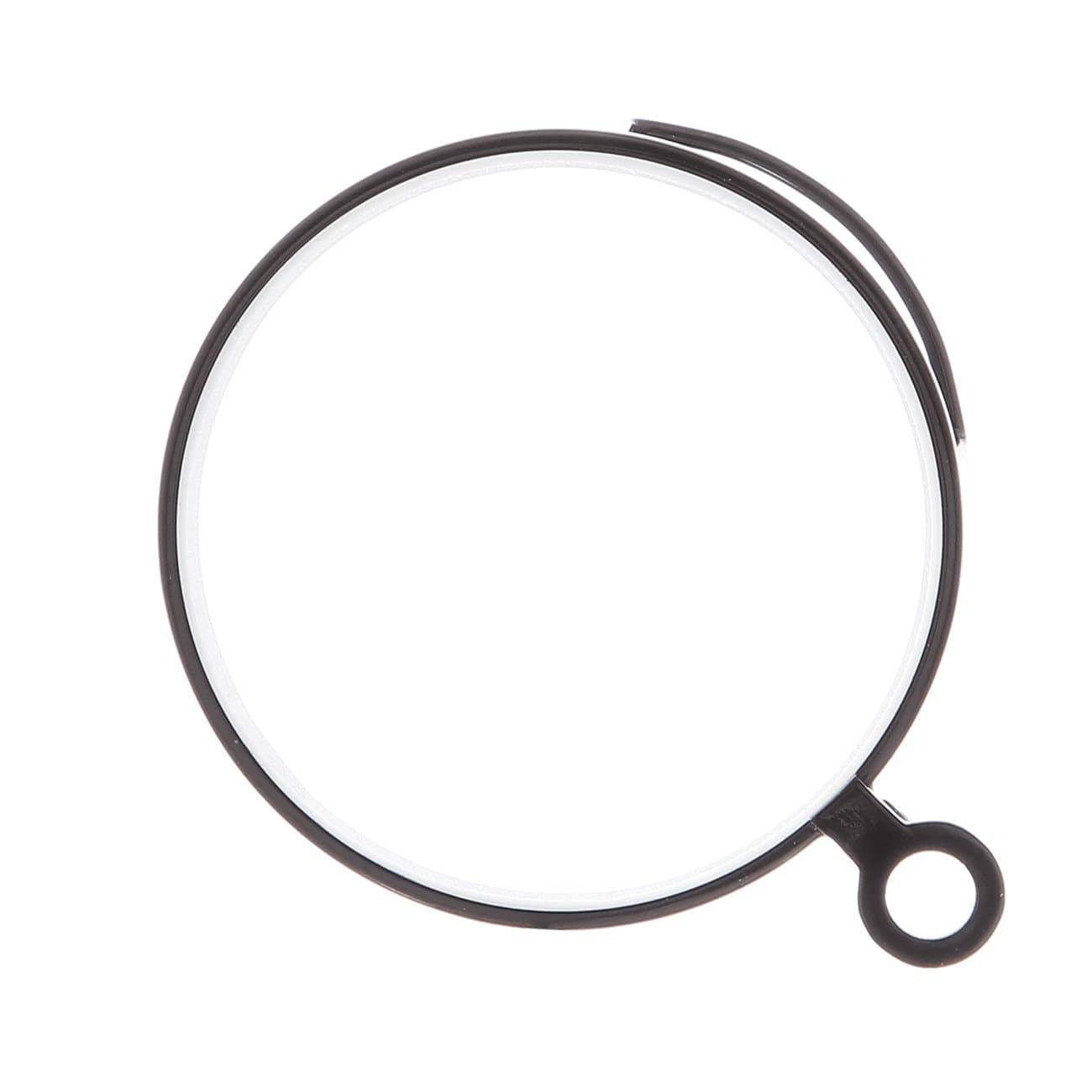 Reading Monocle: Black Frame, 37 mm Diameter, 2.5 Diopter Lens