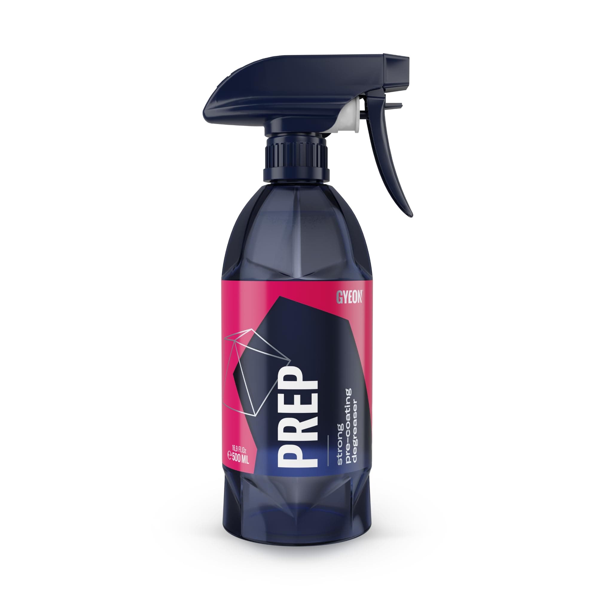 Q²M Prep - Pre-Coating Car Degreaser - Ceramic Coating Prep Spray - Safe Pre Ceramic Cleaner - Antistatic Finish For Exterior Surfaces - Lifts Polishing Oils - Cars Cleaning Products - 500ml
