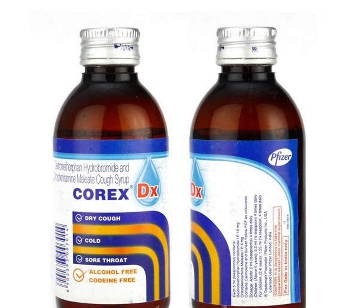 Corex DX - Bottle of 100 ml Syrup