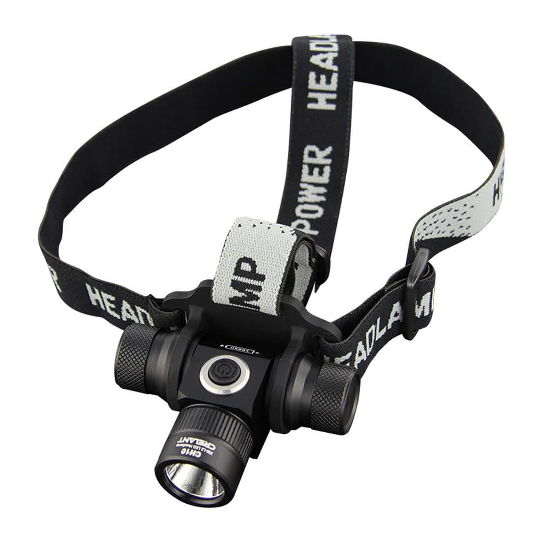 CRELANT CH10 LED Headlamp EDC Flashlight Tactical Torch CREE XM-L2 460 Lumens Ultra Bright IPX-8 Waterproof(CH10 Cool White)