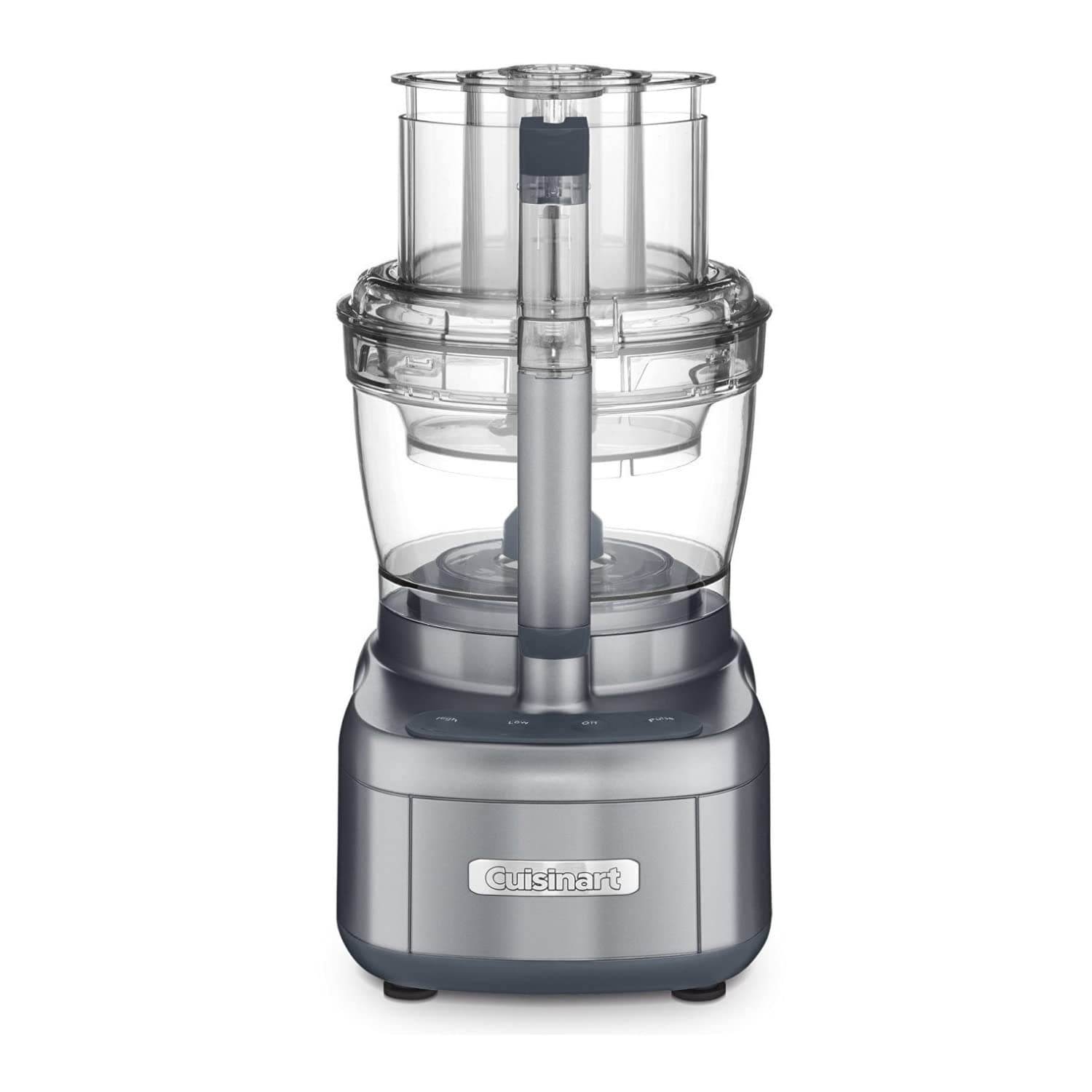Elemental Small Food Processor, 13-Cup, Gunmetal