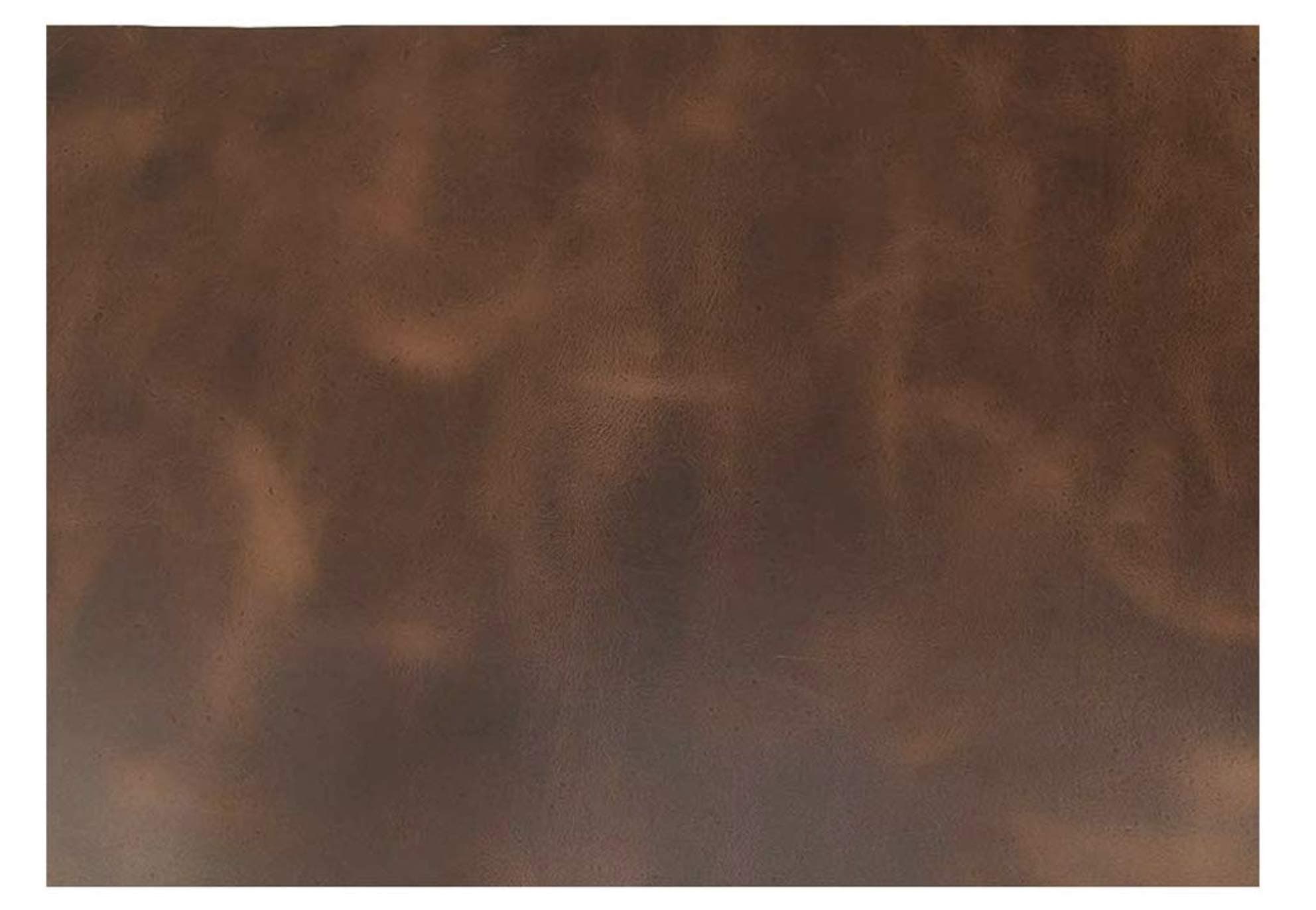 ELW Leather Square for Crafting, Tooling, Hobby, Repair Projects BB (16"x18") 4-5oz (1.6mm-1.8mm-2mm) Medium Weight | NATURAL FULL GRAIN LEATHER | Cow Hide | Quality Leather Guaranteed : Bourbon Brown