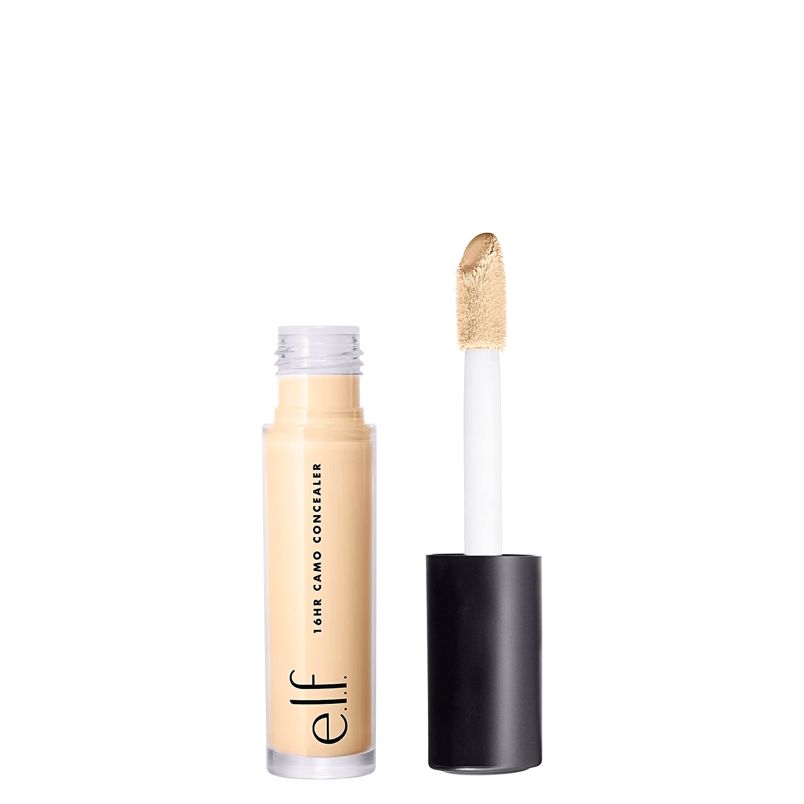 e.l.f. 16HR Camo Concealer, Full Coverage, Matte Finish Under-Eye & Blemish Corrector, Hydrating Formula, 16-Hour Crease-Resistant Wear, Fair Warm
