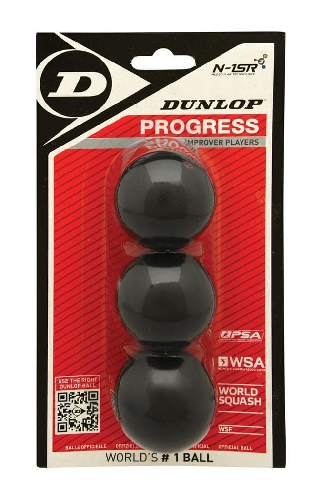 Progress Squash Balls. 3-Pack