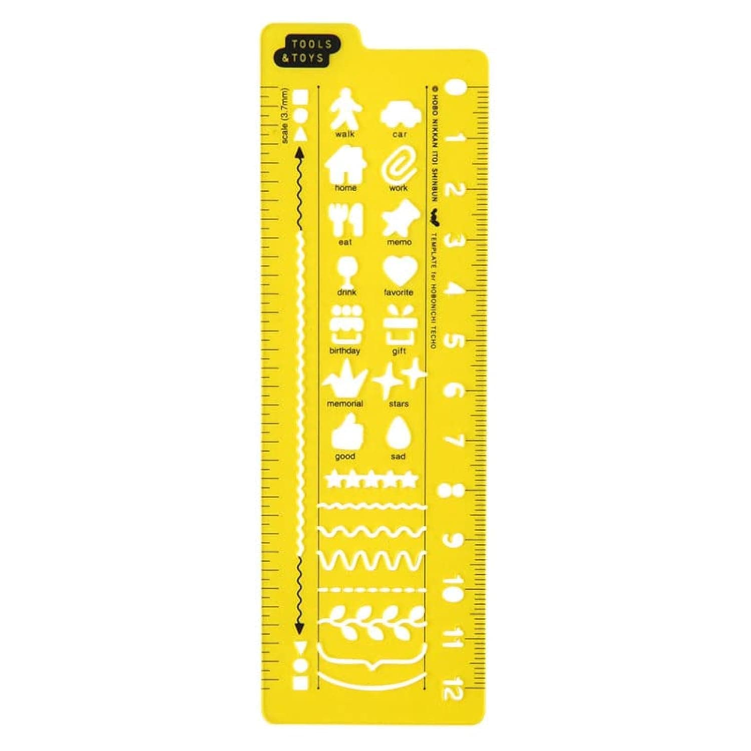 Hobonichi Techo Accessories Hobonichi Stencil - Schedule