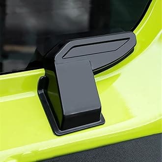 2-PACK ABS Rear Windshield Heating Wire Protection Cover Compatible with Suzuki Jimny 2019 2020 2021 2022 2023 2024 2025 JB64 JB74W Black Protector Cover Trim (Black)