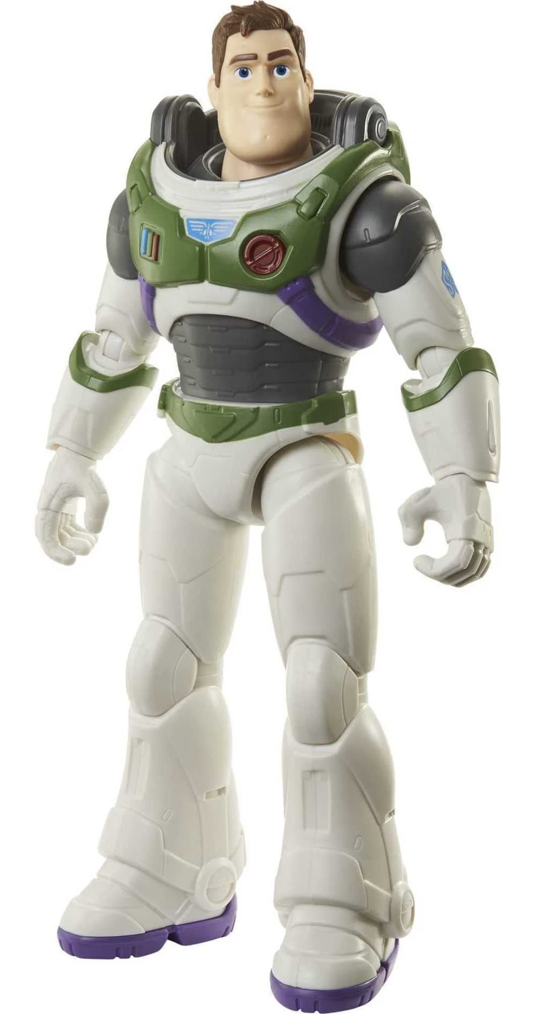 Mattel Buzz Lightyear Lightyear Toys Buzz Large-Scale Action Figure, Space Ranger Alpha With Accessories, 12 Moving Joints, 12 Inch