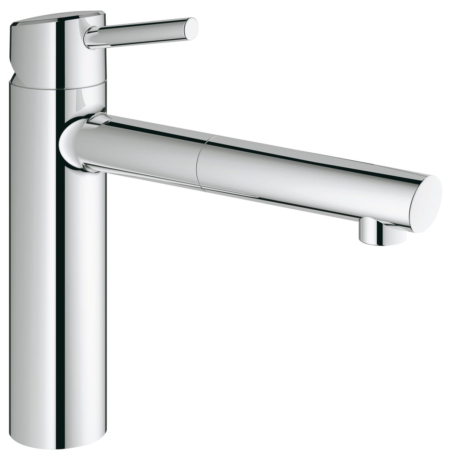 Kitchen Fixtures, Sink Mixer With Pull Out Spray Head- Concetto Colection, 31129001