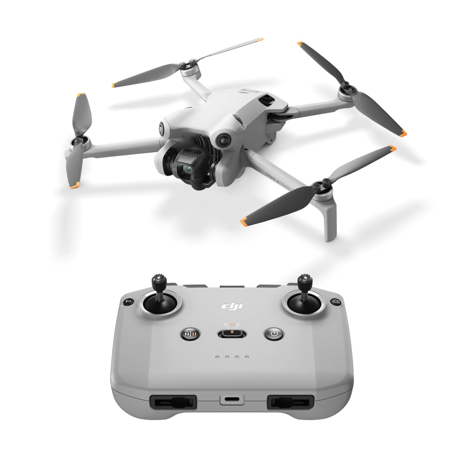 DJI Drone, Mini 4 Pro, DJI RC-N2 Controller Included, Remote ID Compatible, Aerial Photography, Compact, 4K HDR Video Recording, Foldable Mini Drone with Camera, Lightweight, Less Than 8.8 oz (249 g