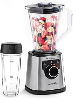 Blender | PerfectMix |High Speed 2 L Blender Smoothie Maker | Mixer | 1200 W | 4 Auto Programs | Light and Unbreakable Jar | Powerful Blending | 600 ml bottle | 2 Years Warranty | LM88HD27
