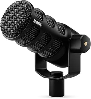 PodMic USB Versatile Dynamic Broadcast Microphone With XLR and USB Connectivity for Podcasting, Streaming, Gaming, Music-Making and Content Creation (Black)