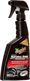 Meguiar's® Natural Shine Dashboard Cleaner (473 ml)| Sweet Fragrance | Non-Greasy Formula Cleans,Shines & Protects |Powerful UV blockers & 3M Protector Defends Against Fading, Cracking and ageing