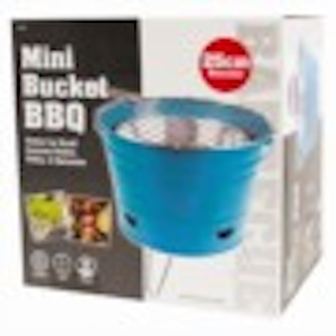 BBQ Mini Bucket 25cm - BARBECUE BLUE