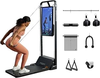 Speediance Gym Monster Smart Home Gym, Multifunctional Strength Training Machine, Smith Machine Power Cage Workout Station, Squat Rack Cable Machine, Full Body Fitness Equipment for Home Workout